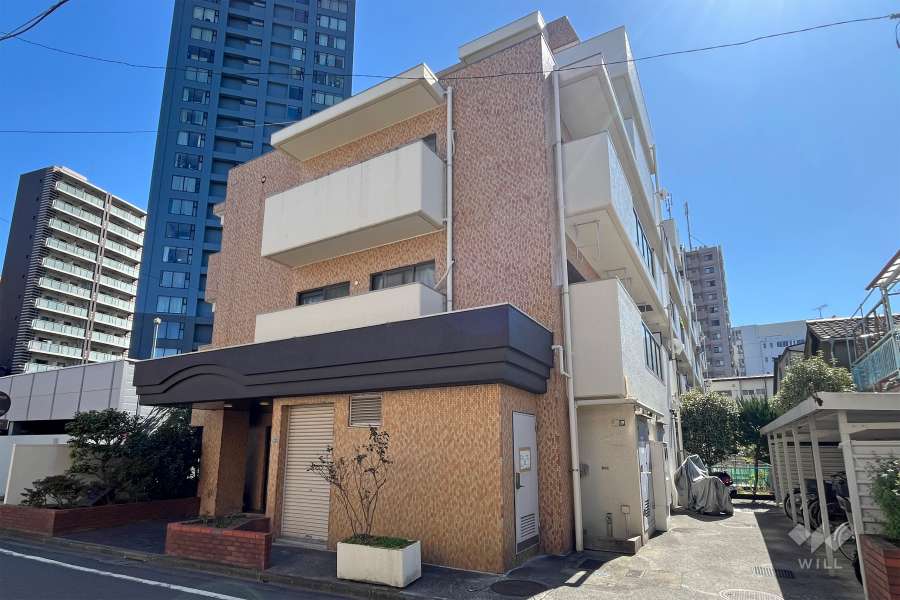 豊島要町ローヤルコーポの外観（北西側から）　