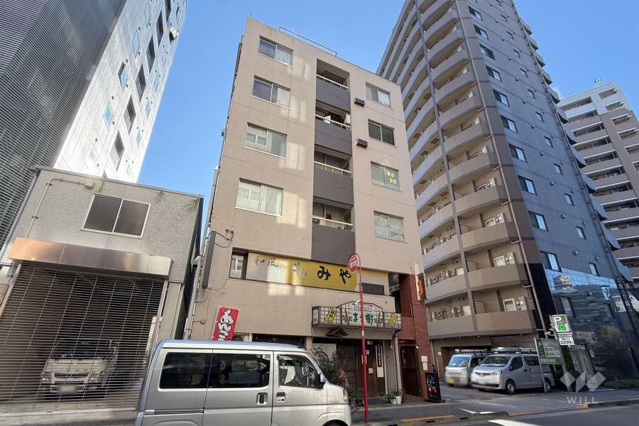ハイム東池袋の外観（北東側から）