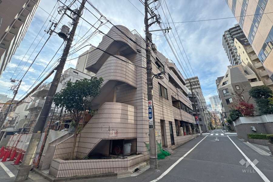 ホワイトパレスシンワの外観（北側から）.