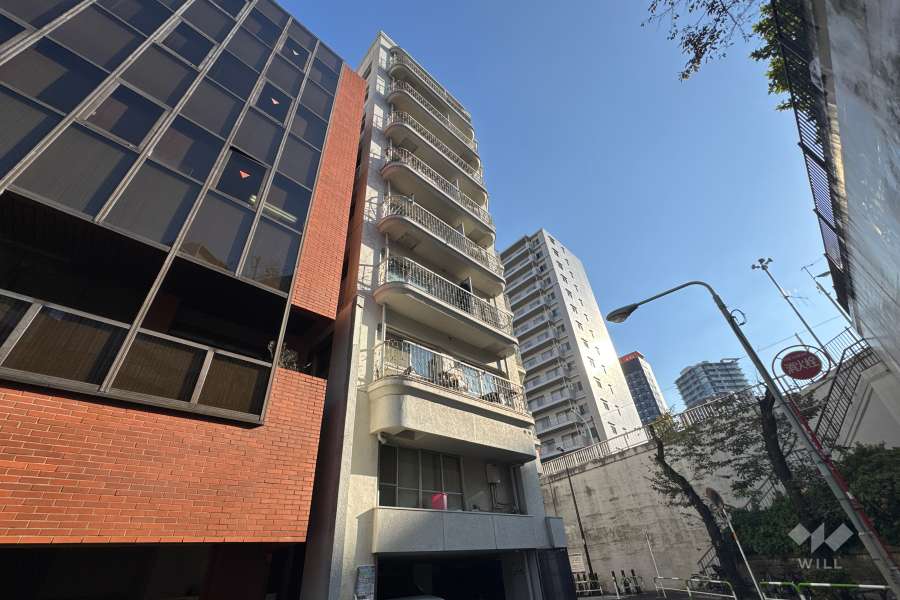 バロンハイツ大塚の外観（北西側から）