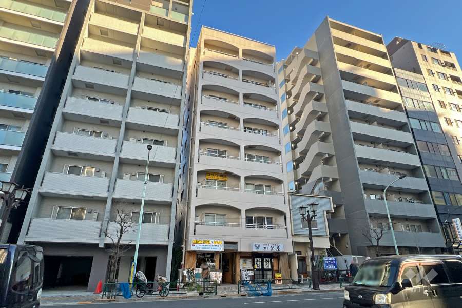 駒込千成オリエントコートの外観（北西側から）