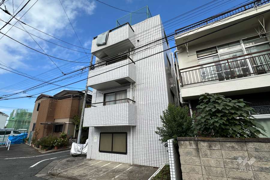 プライム東長崎の外観（南側から）