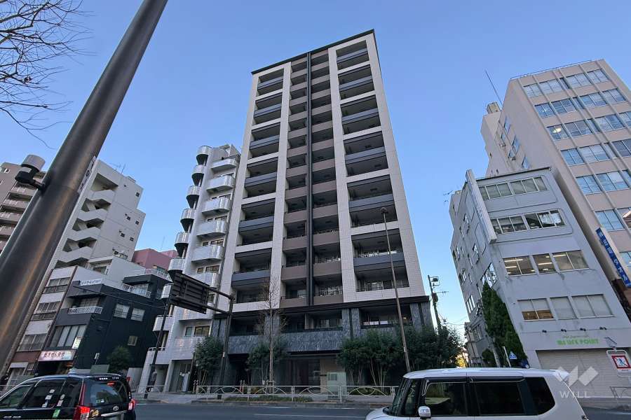 クレヴィア池袋イーストの外観（南側から）