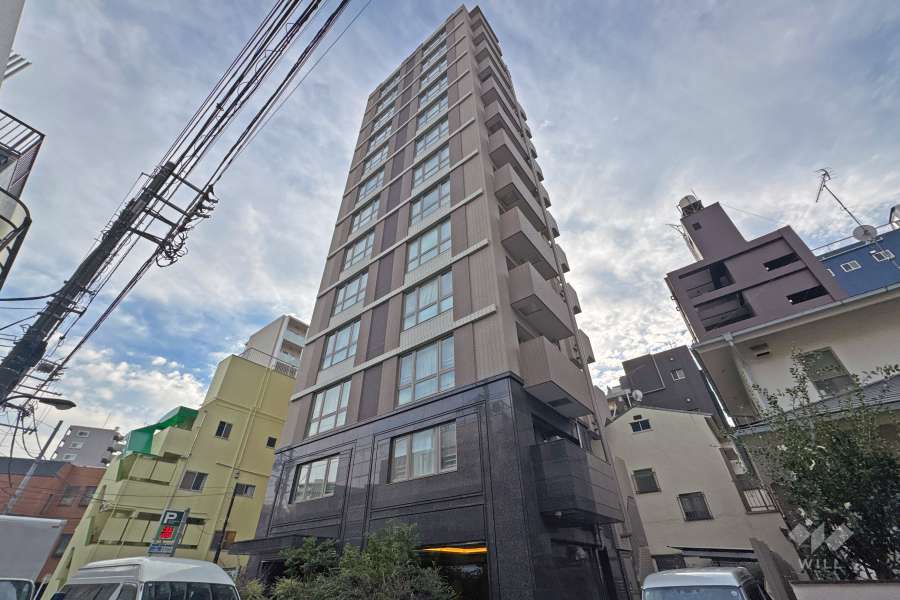 コンシェリア東池袋の外観（北西側から）