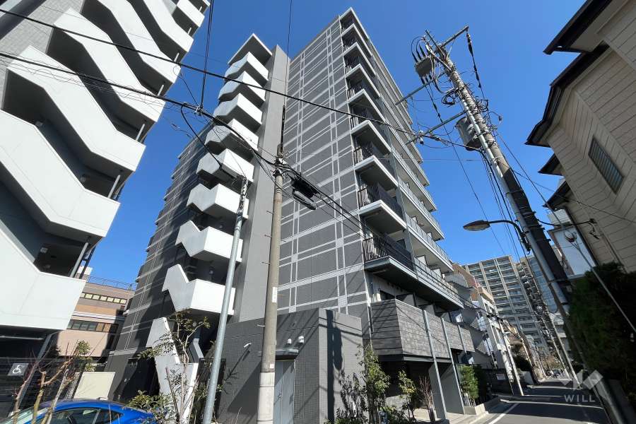 グランドコンシェルジュ池袋本町イーストの外観（西側から）