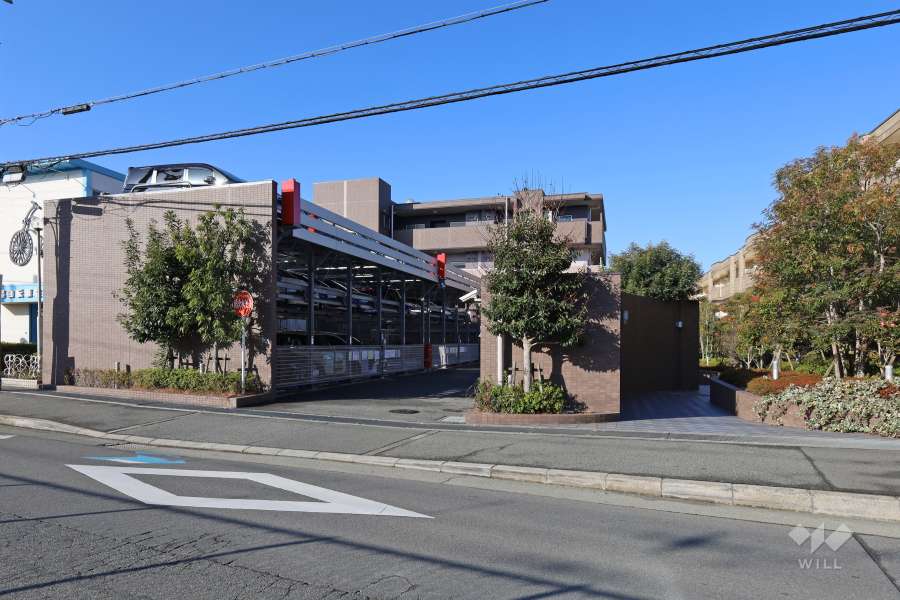 クレヴィア箕面桜の外観（東側から）