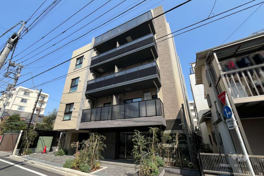 オープンレジデンシア要町の外観（南東側から）