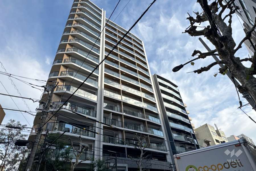 シティハウス南大塚テラスの外観（南西側から）