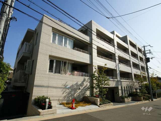 ステイツグラン夙川の外観（北西側から）