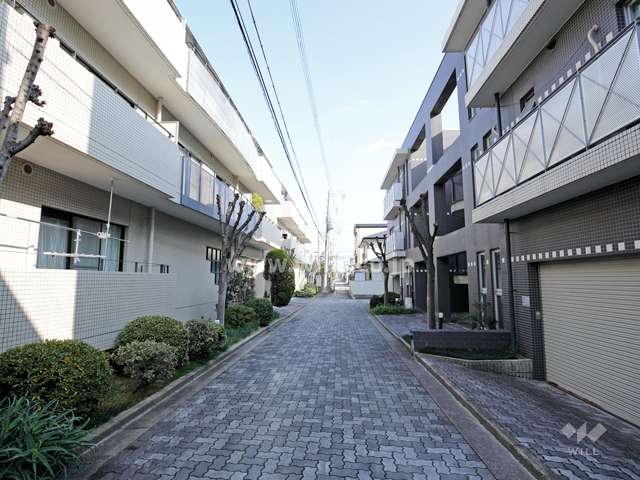 敷地南側の通路