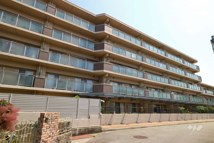 アクシアス宝塚小林の外観（南西側から）