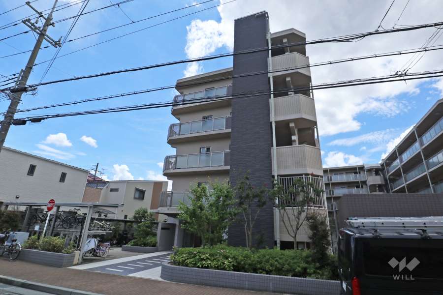 アクシアス宝塚小林の外観（北側から）