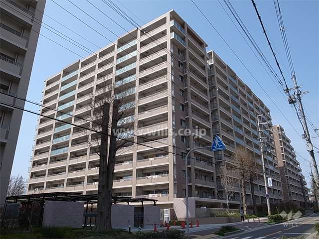 東豊中クラスヒルズ　ブライトヒルの外観（南東側から）