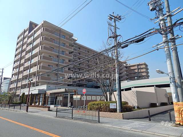 アルス茨木光彩の街の外観（北東側から）