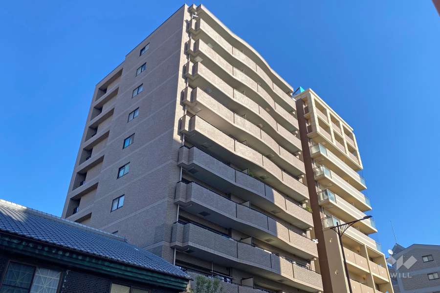 アンビエント茨木元町の外観(南西側から)