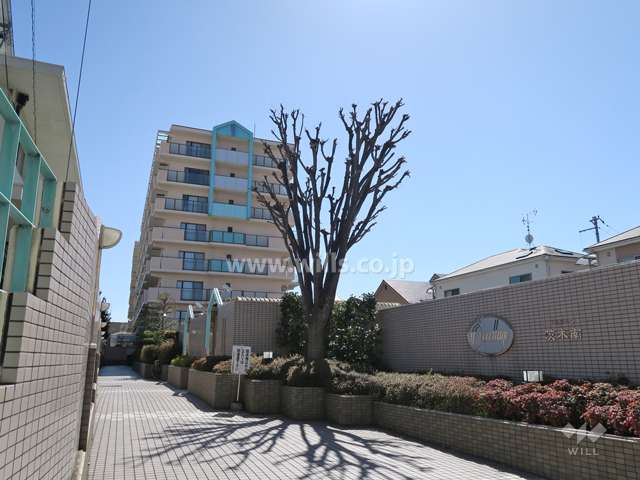 エクセラージュ茨木南の外観(北側から)