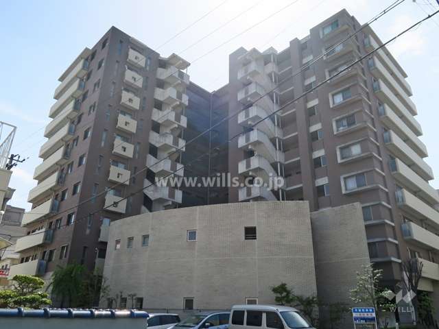 クレアシティ茨木舟木町の外観（北東側から）