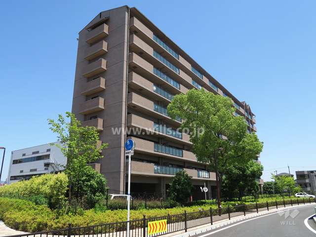 グレーシィ茨木　プリマージュの外観（南西側から）
