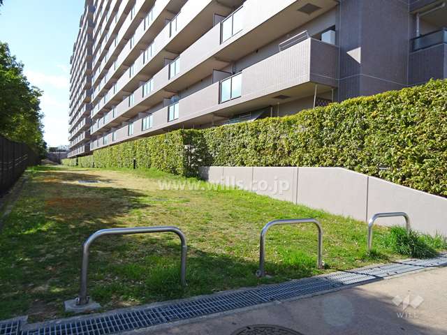 敷地南側の空地