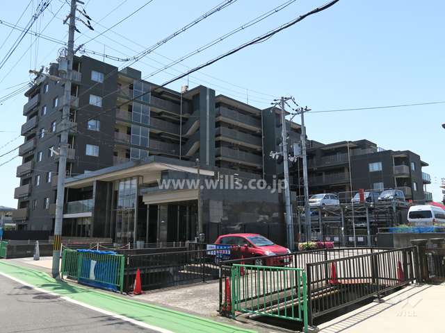 シティハウス小川町の外観（北東側から）