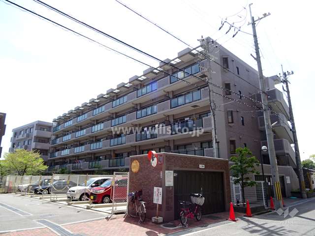 ステイツ茨木・奈良町の外観（北東側から）
