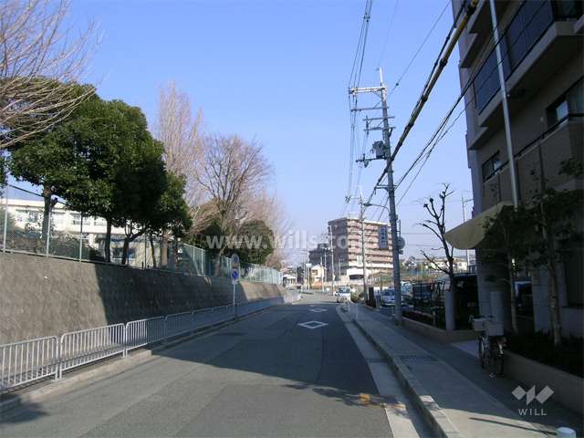 敷地のすぐ西側には『泉丘小学校』があります
