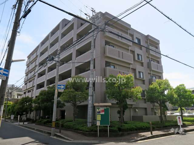 ファミール茨木舟木町壱番館の外観（北東側から）