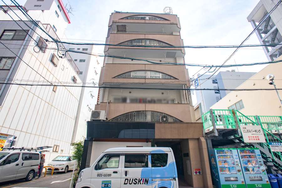 サンライフマンション矢場の外観（北側から）