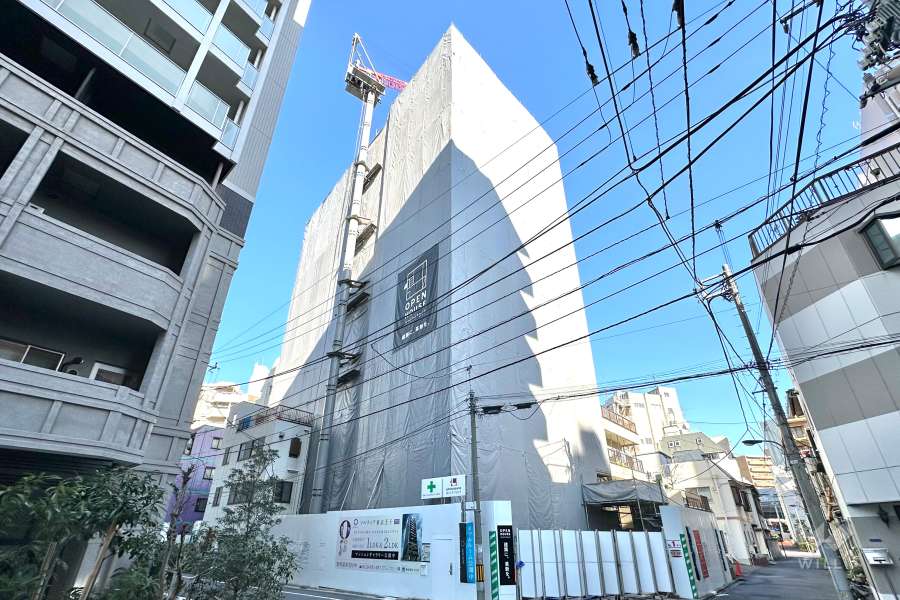 ソルティア東京王子の外観（南東側から）