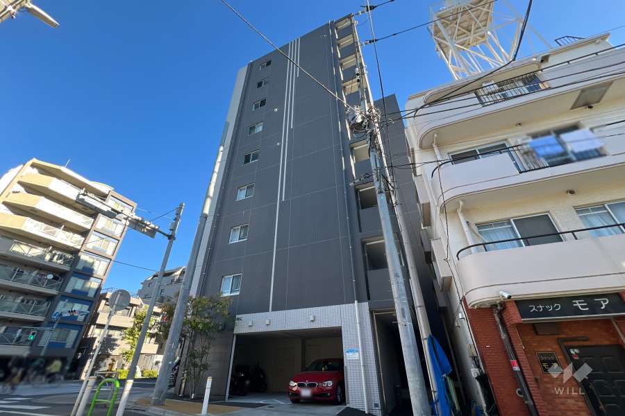 ベルシード中板橋3の外観（西側から）