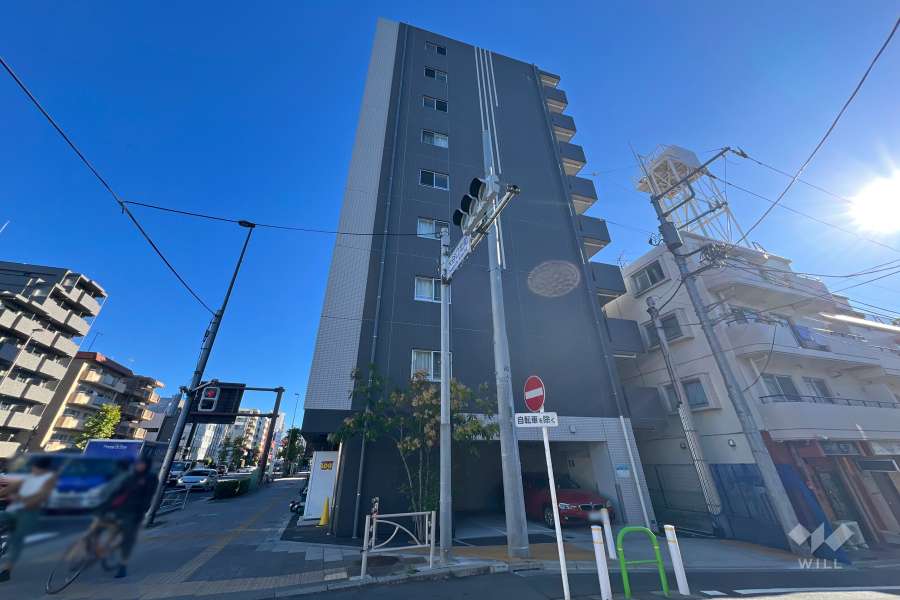 ベルシード中板橋3の外観（北西側から）