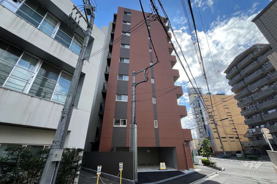 コンフォルシア竹ノ塚の外観(北側から)