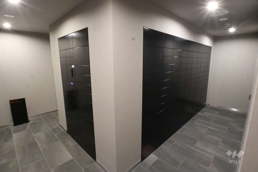 共用ポストと宅配ボックス