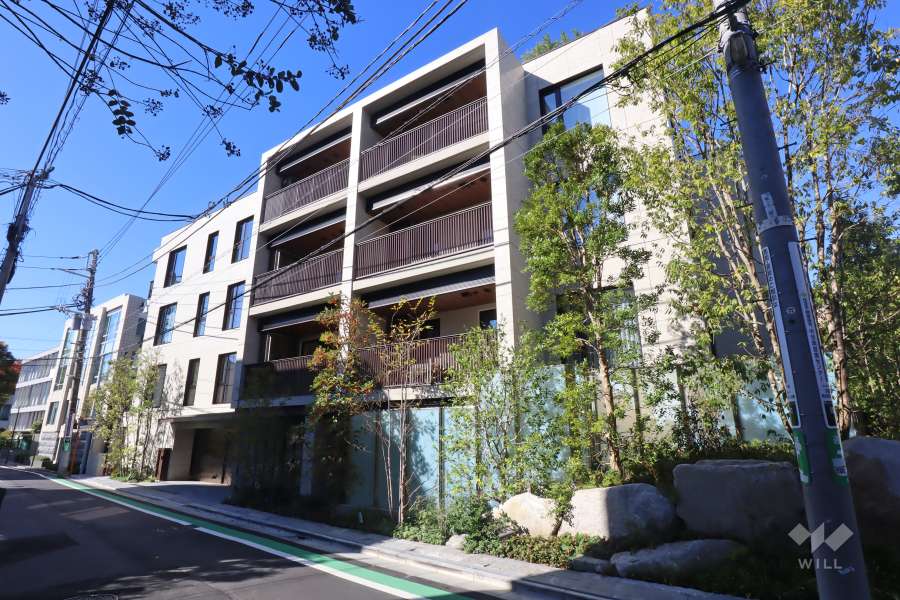 ウエリス代官山猿楽町テラスの外観（東側から）