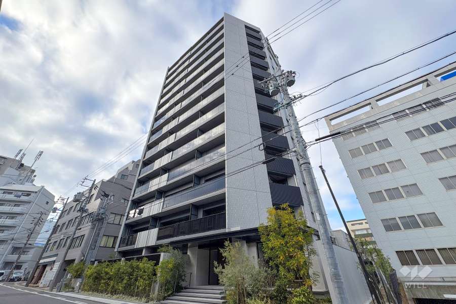 パークホームズ一社の外観（南東側から）