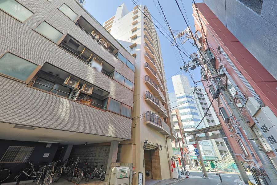 朝日プラザ高津第3の外観（北東側から）