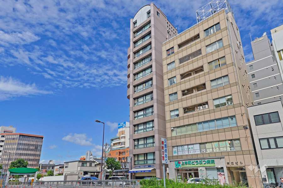 ラルゴ上汐の外観（南東側から）