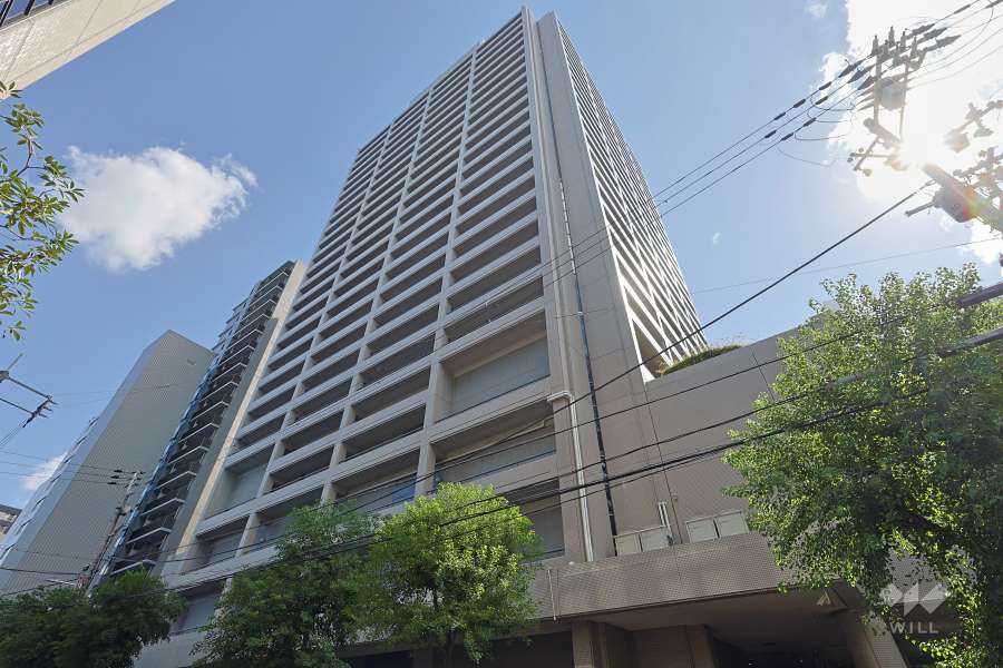 アーバンヒル上町の外観（北西側から）