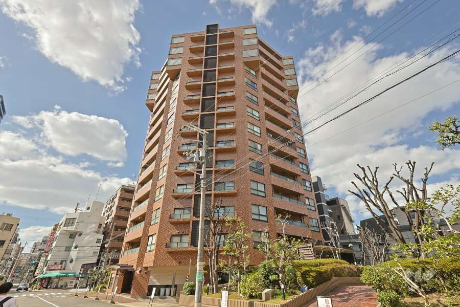 ノバオリンピアードタワーの外観（南東側から）