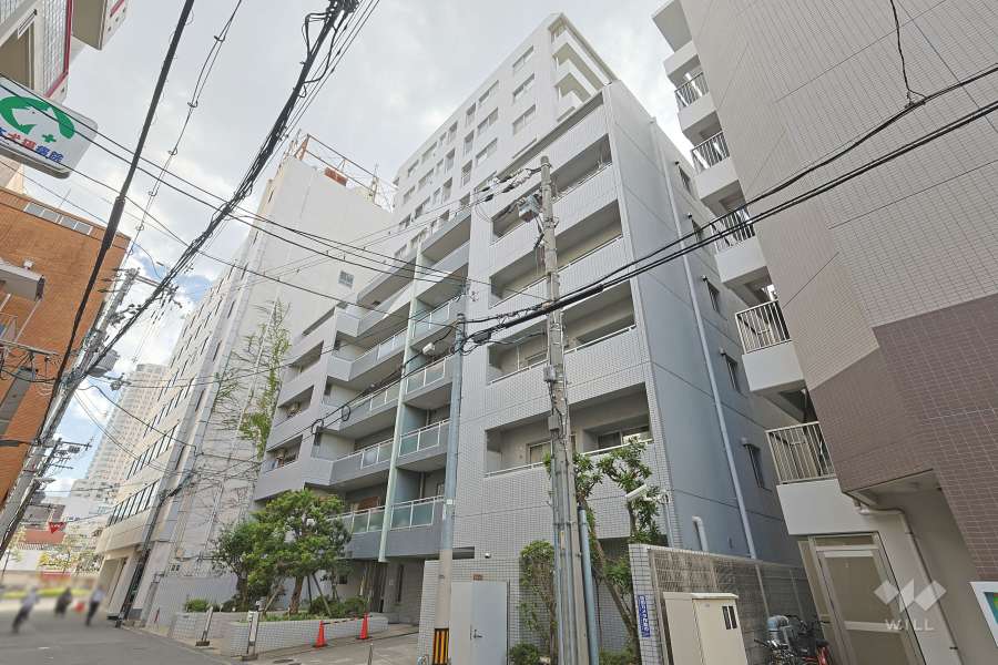 上本町東シティハウスの外観（北東側から）
