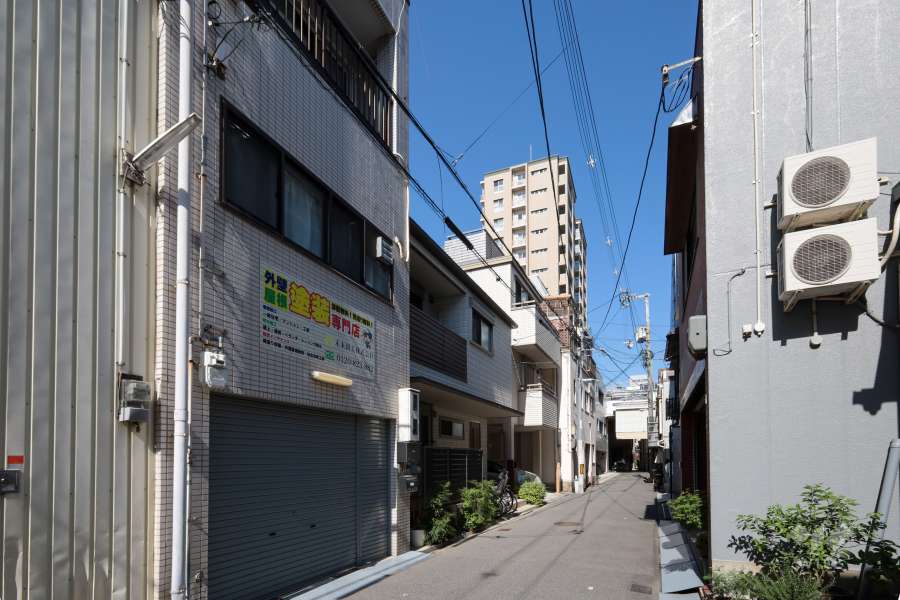 デラッセ天王寺玉造の遠景
