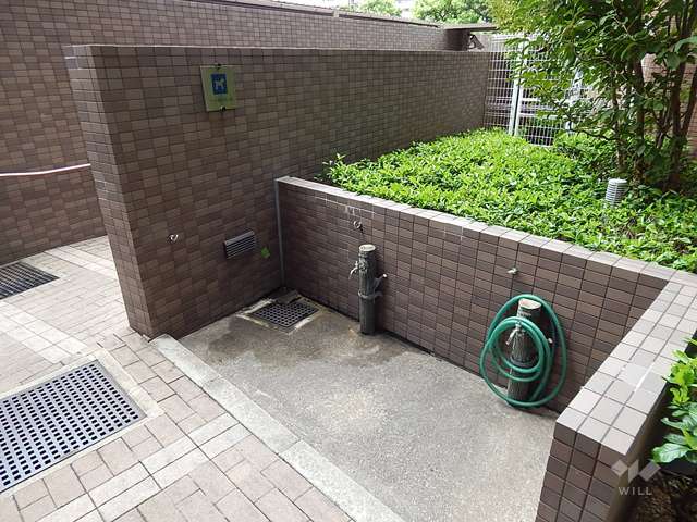 ペット足洗い場