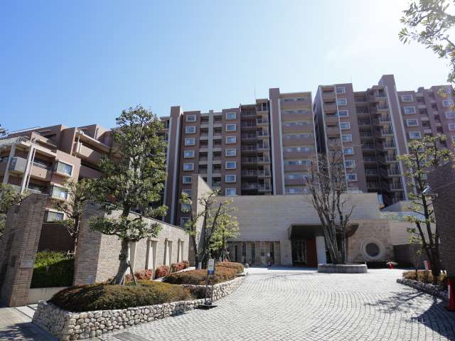 茨木ガーデンフォートの外観（北側から）