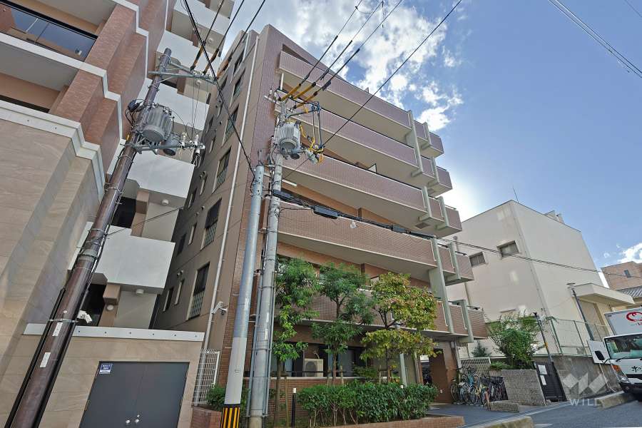 ユニアルス真田山南の外観（北東側から）