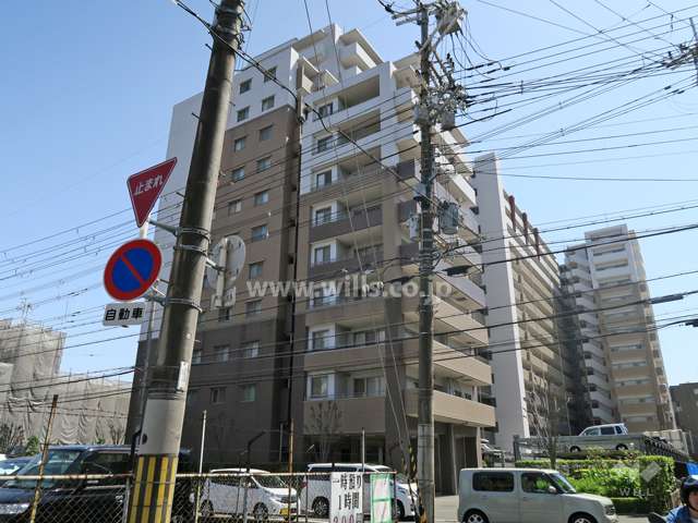 茨木市駅前アーバンライフの外観（北西側から）