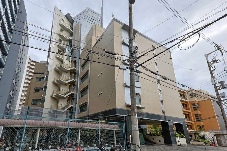 パレロワイヤル夕陽ケ丘離宮の外観（北東側から）