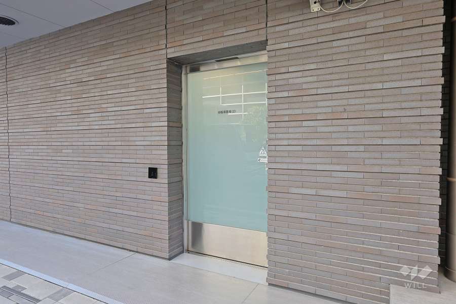 駐輪場の出入り口　