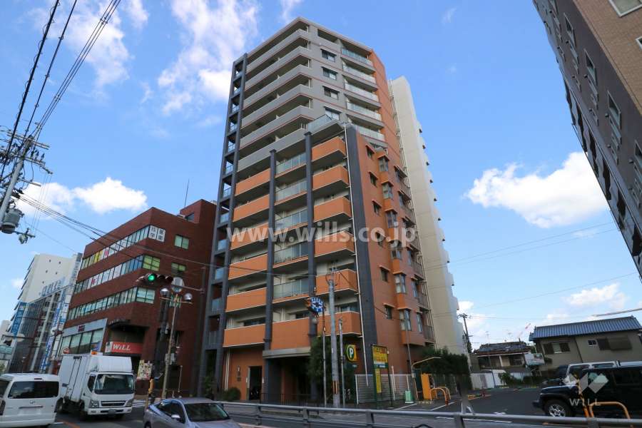 藤和シティホームズ茨木春日の外観(南東側から) 