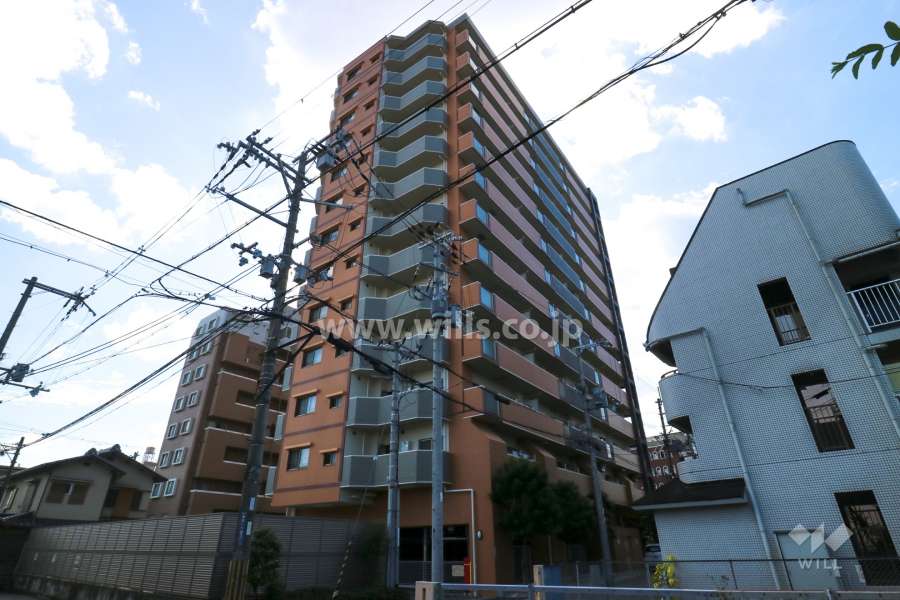 の藤和シティホームズ茨木春日の外観(北西側から)