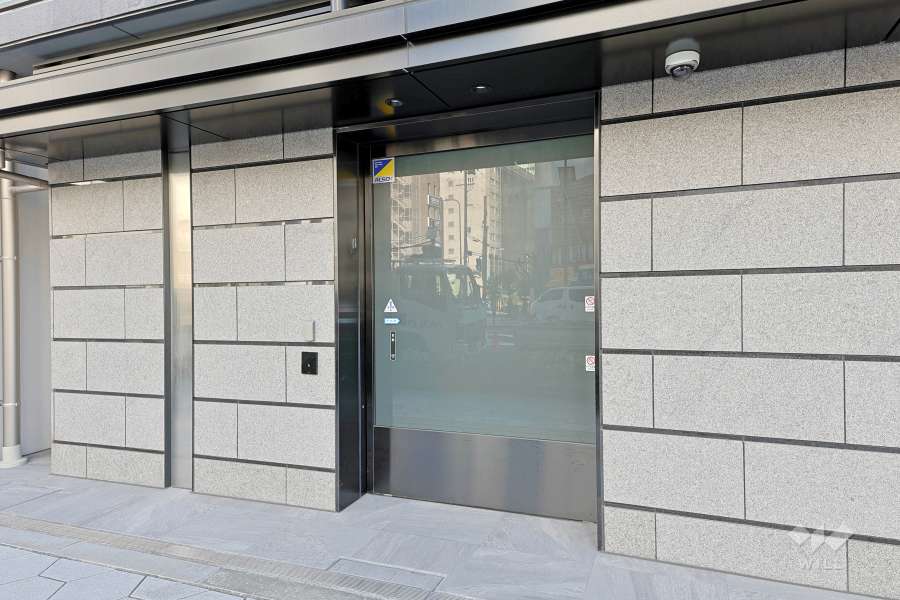 駐輪場の出入り口